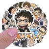 10 30 40Pcs Anime Haikyuu Stickers Cute Cartoon for Laptop Phone Guitar Diary Car Notebook Scrapbook 2 - Haikyuu Store