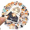 10 30 50Pcs Japanese Haikyuu Anime Stickers Sticker Volleyball Decal Laptop Luggage Guitar Suitcase Phone Stickers 3 - Haikyuu Store