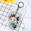 100 Styles Anime Volleyball Boy Keychain Cartoon Haikyuu Kageyama Hinata Kenma Kozume Acrylic Figure Keyring Bag 3 - Haikyuu Store