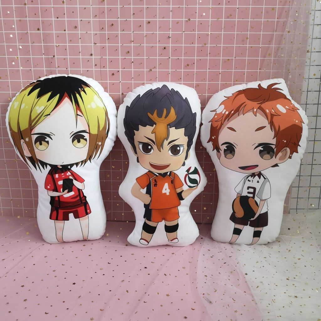 10cm Anime Haikyuu Plush Doll Hinata Shoyo Tobio Kageyama Soft Stuffed Plush Toys Cute Haikyuu Plush 1 - Haikyuu Store