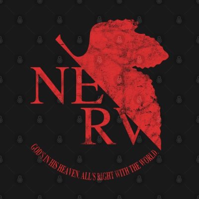 Neon Genesis Evangelion Vintage Nerv Tank Top Official Haikyuu Merch