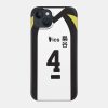 Kotarou Bokuto Jersey Number 4 Fukurodani Academy  Phone Case Official Haikyuu Merch