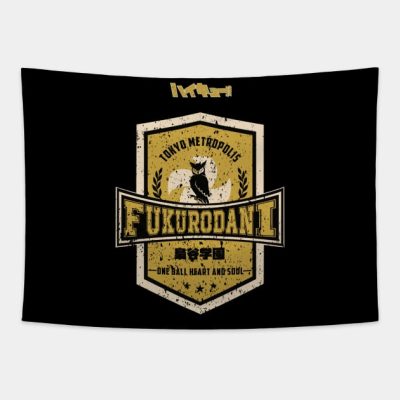 Haikyuu Team Fukurodani Grunge Style Tapestry Official Haikyuu Merch