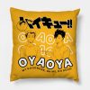 Haikyuu Oya Oya Throw Pillow Official Haikyuu Merch