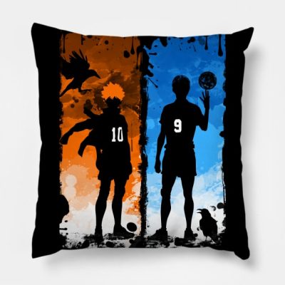 Promises Of Volleyball Throw Pillow Official Haikyuu Merch