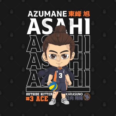 Asahi Azumane Chibi Hoodie Official Haikyuu Merch