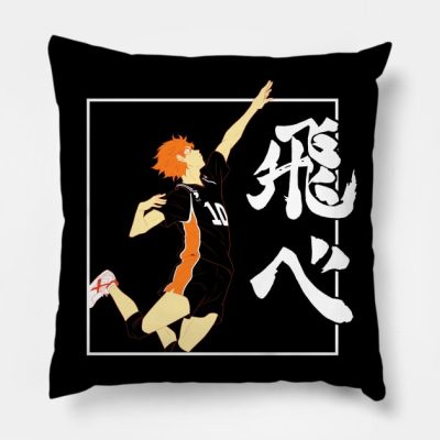 Hinata Fly Throw Pillow Official Haikyuu Merch
