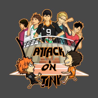 Attack On Tiny Tapestry Official Haikyuu Merch