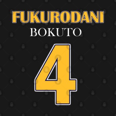 Bokuto Number Four Tank Top Official Haikyuu Merch