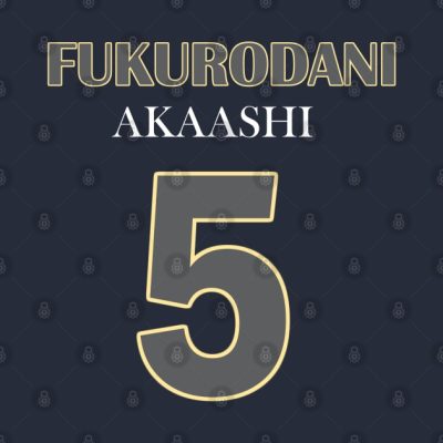 Akaashi Number 5 Throw Pillow Official Haikyuu Merch