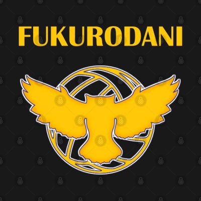 Small Fukurodani Design Crewneck Sweatshirt Official Haikyuu Merch