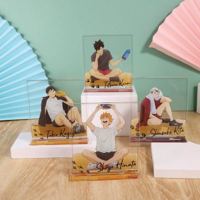 Anime Haikyuu Acrylic Stand Model Desk Plate Toy Double Side Figures Printed Comic Exhabition Decor Ornaments - Haikyuu Store