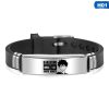 Anime Haikyuu Shouyou Hinata Bracelet Volleyball Boy Silicone Wristband Adjustable Wrist Band Cuff Bracelet Sports Casual 5 - Haikyuu Store