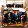 Cartoon Anime Haikyuu Bedding Set 3D Printed Volleyball Boys Duvet Covers Set Luxury Bedclothes for Kids 2 - Haikyuu Store