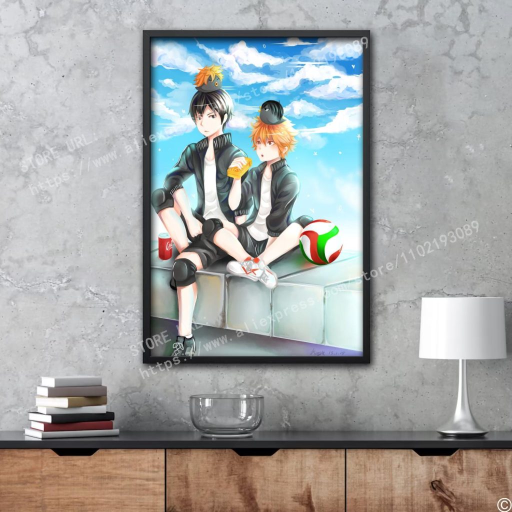 Haikyu Hinata animation Decorative Canvas Posters Room Bar Cafe Decor Gift Print Art Wall Paintings 7 - Haikyuu Store