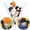 Haikyuu Cosplay Badges Hinata Shoyo Brooch Pins Anime Volleyball Boy Button Badge Collection Gift For Backpacks 1 - Haikyuu Store