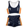 Haikyuu Cosplay Costume Karasuno High School Shoyo Hinata Gym Sport Workout Running Short Bra Yoga Suit 1 - Haikyuu Store