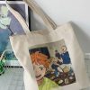 Haikyuu Japanese Anime Canvas Bag Casual Vintage Shopper Bag Punk Fashion Harajuku Female Bag Large Capacity 1 - Haikyuu Store