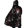 Inarizaki Foxes Haikyuu AOP Hooded Cloak Coat SIDE Mockup - Haikyuu Store