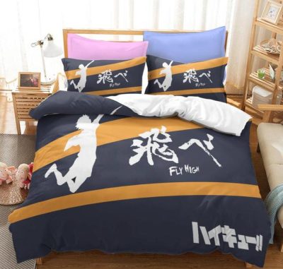Japan Anime Haikyuu 3D Printed Bedding Set Duvet Covers Pillowcases Comforter Bedding Set Bedclothes Bed Linen.jpg 640x640 15 - Haikyuu Store
