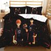 Japan Anime Haikyuu 3D Printed Bedding Set Duvet Covers Pillowcases Comforter Bedding Set Bedclothes Bed Linen.jpg 640x640 18 - Haikyuu Store