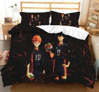 Japan Anime Haikyuu 3D Printed Bedding Set Duvet Covers Pillowcases Comforter Bedding Set Bedclothes Bed Linen.jpg 640x640 18 - Haikyuu Store