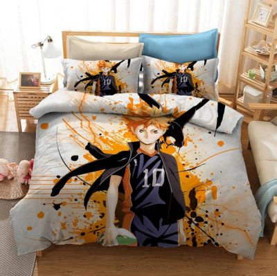 Japan Anime Haikyuu 3D Printed Bedding Set Duvet Covers Pillowcases Comforter Bedding Set Bedclothes Bed Linen.jpg 640x640 7 - Haikyuu Store