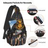 Karasuno High Volleyball Club Haikyuu Sling Crossbody Backpack Men Japanese Anime Manga Chest Shoulder Bag for 3 - Haikyuu Store