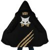 MSBY Black Jackals Haikyuu AOP Hooded Cloak Coat MAIN Mockup - Haikyuu Store