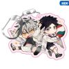 Volleyball boy Key Chain Ring Anime Haikyuu Keyring Cute Cartoon Keychain sleutelhanger 2022 New 5 - Haikyuu Store