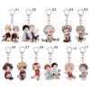 Volleyball boy Key Chain Ring Anime Haikyuu Keyring Cute Cartoon Keychain sleutelhanger 2022 New Keychain Accessories - Haikyuu Store