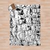 Haikyuu - Tsukishima Manga Throw Blanket Official Haikyuu Merch