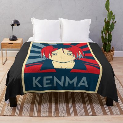 Kenma Kozume Throw Blanket Official Haikyuu Merch