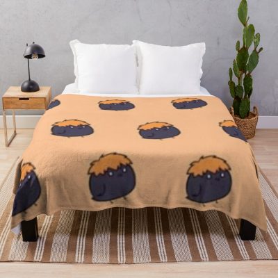 Haikyuu!! Hinata Shoyo Pattern Throw Blanket Official Haikyuu Merch