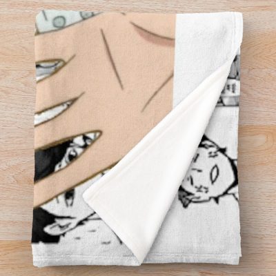Oikawa With Haikyuu Manga Throw Blanket Official Haikyuu Merch