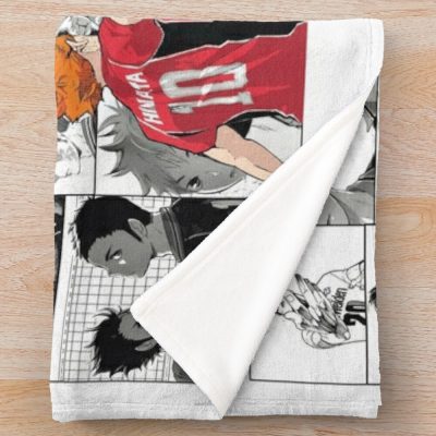 Haikyuu Manga Style. Throw Blanket Official Haikyuu Merch